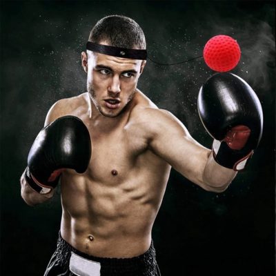 Boxing Reflex Ball Headband Set