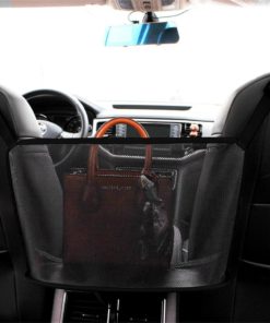 Space-Saving Net Pocket Car Handbag Holder