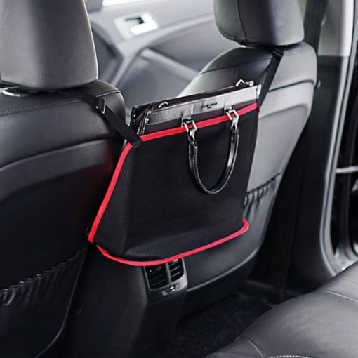 Space-Saving Net Pocket Car Handbag Holder