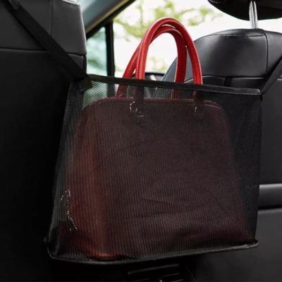 Space-Saving Net Pocket Car Handbag Holder