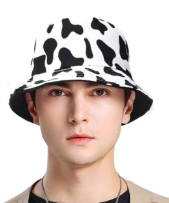 Cow Print Bucket Hat