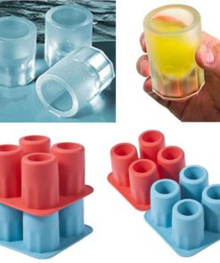 Ice Shot Glass Maker Tray For Frozen Drinks