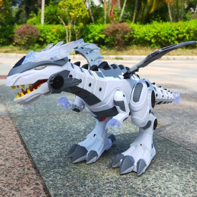 Fire-Breathing Walking Roaring Dragon Toy