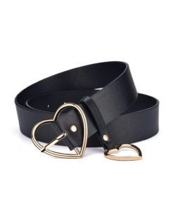 Heart Buckle Belt For Jeans, Shorts & Overcoats