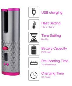 Cordless Automatic Hair Curler