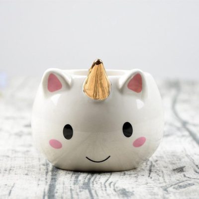 Gold Unicorn Mug