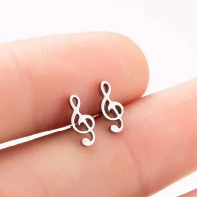 Music Note Earrings