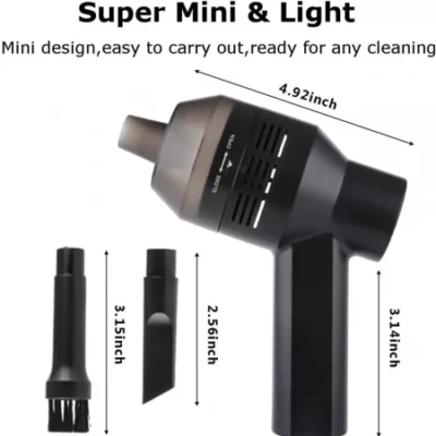 Mini USB Vacuum Cleaner For Laptop, Desktop & Car