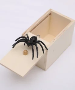 Fake Spider In Box Surprise Prank Gift