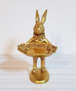 Bunny Ring Holder Dish for Jewelry