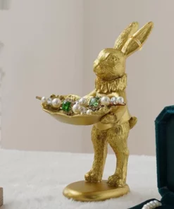 Bunny Ring Holder Dish for Jewelry