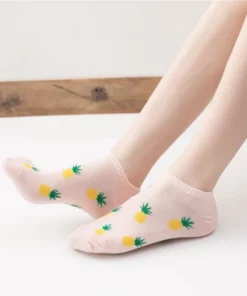 Unisex Ankle Pineapple Socks