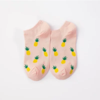 Unisex Ankle Pineapple Socks