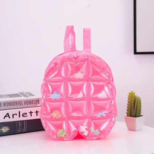 90s style Inflatable Bubble Blow Up Backpack