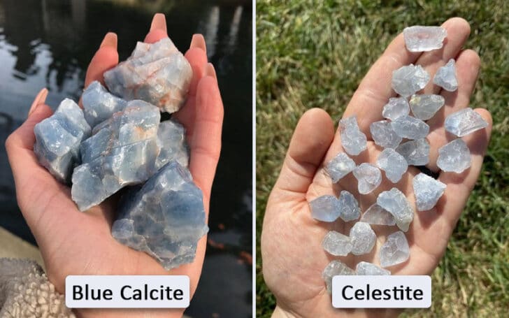 Blue Calcite