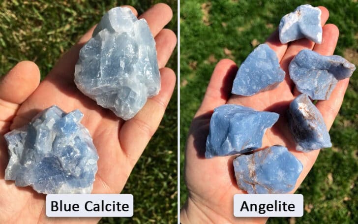 Blue Calcite