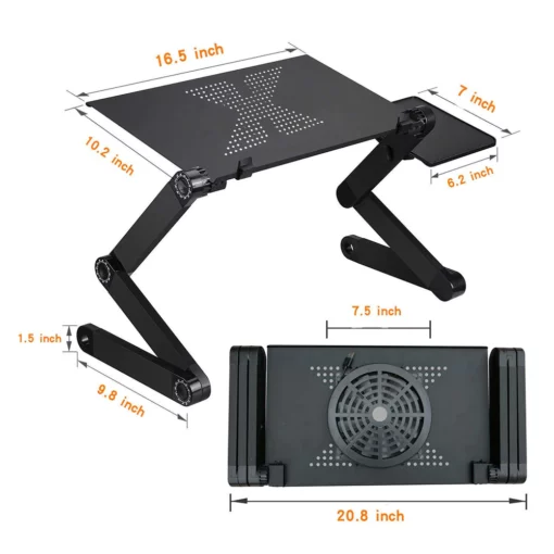 Laptop Stand c clamp platform