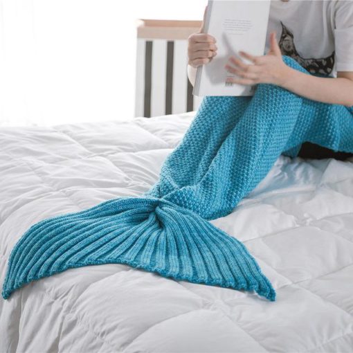 Handmade Mermaid Snuggle Blanket for Kids & Adults