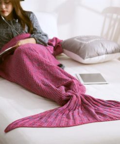 Handmade Mermaid Snuggle Blanket for Kids & Adults