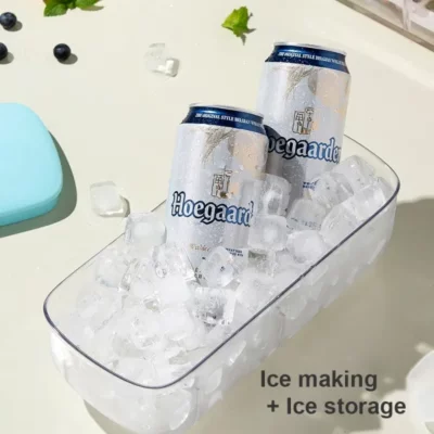 Press type Ice Cube Maker