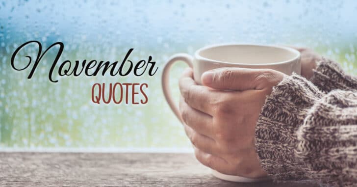 November Quotes