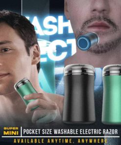 Pocket Size Washable Electric Razor