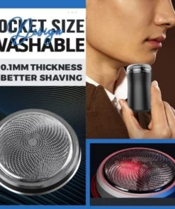 Pocket Size Washable Electric Razor