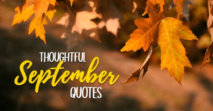 September Quotes