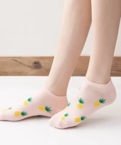 Unisex Ankle Pineapple Socks