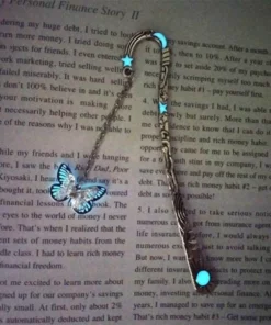 Handmade Glowing Bookmark