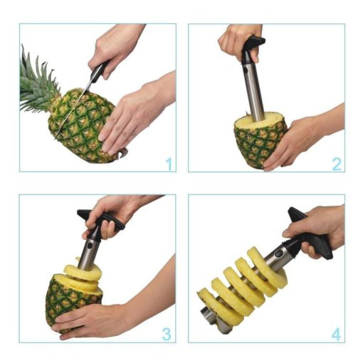 Stainless Steel Fruit Pineapple Corer Slicer