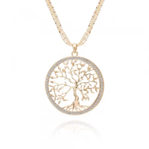 Tree of Life Circular Pendant Locket