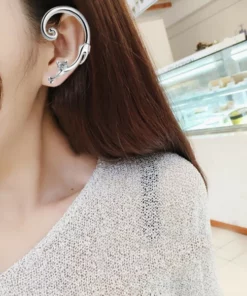 Cute Kitty Cat Earring Cuff