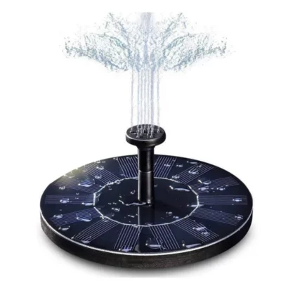 Solar Powered Water Fountain