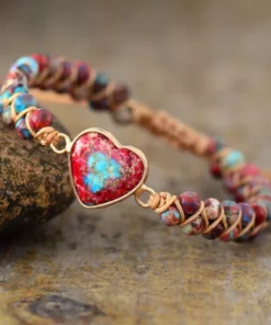 Passionate Heart Jasper Bracelet