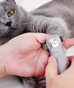 Professional Pet Nail Clipper With LED Light