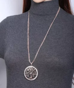 Tree of Life Circular Pendant Locket