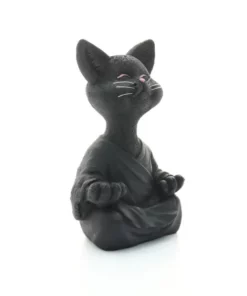 Happy Buddha Cat