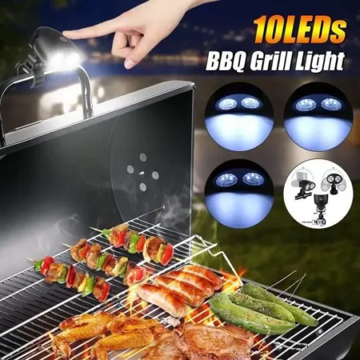 10 LED Battery Powered BBQ Grill Light