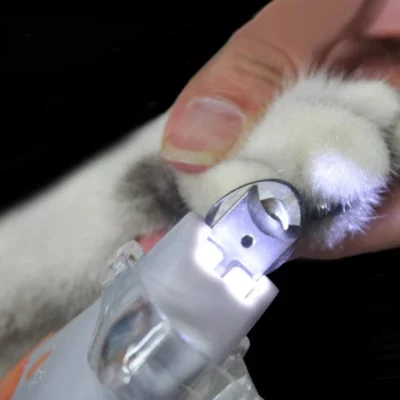 Professional Pet Nail Clipper With LED Light