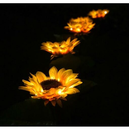 Solar Sunflower Light