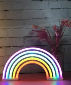 LED Rainbow Neon Sign