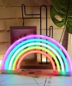 LED Rainbow Neon Sign