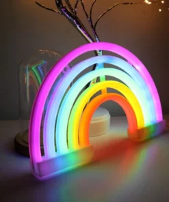 LED Rainbow Neon Sign