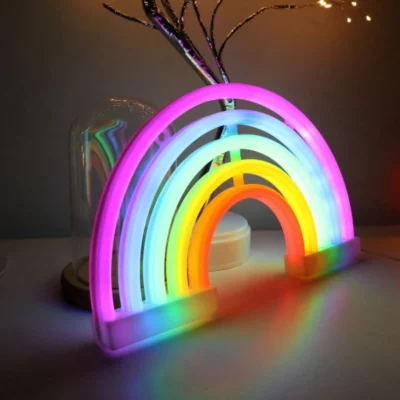 LED Rainbow Neon Sign