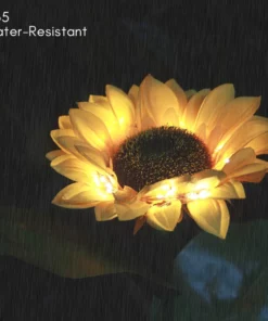 Solar Sunflower Light