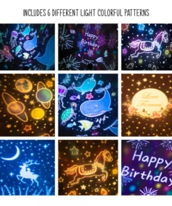 Night Light Projector & Dream Wish Box