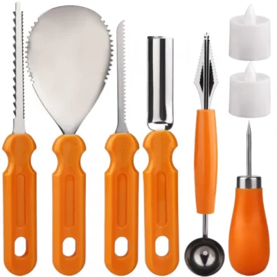 Halloween Pumpkin Carving Tool Kit (9 Pcs)