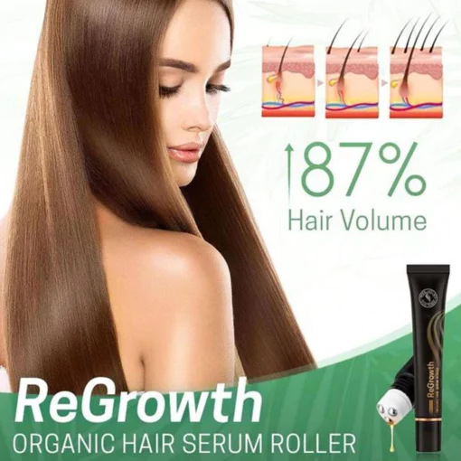 Regrowth Organic Hair Serum Roller