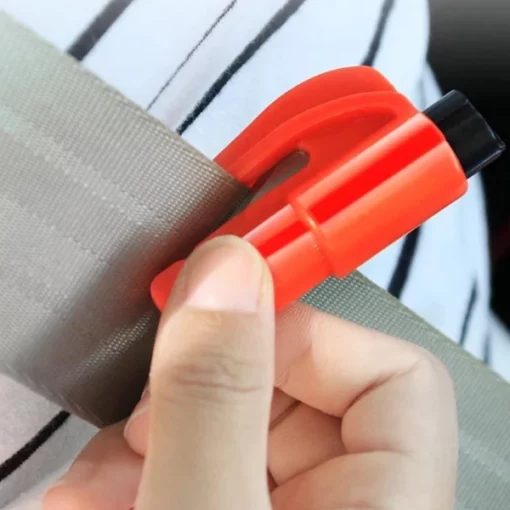 Car Window Breaker Keychain & Seatbelt Cutter